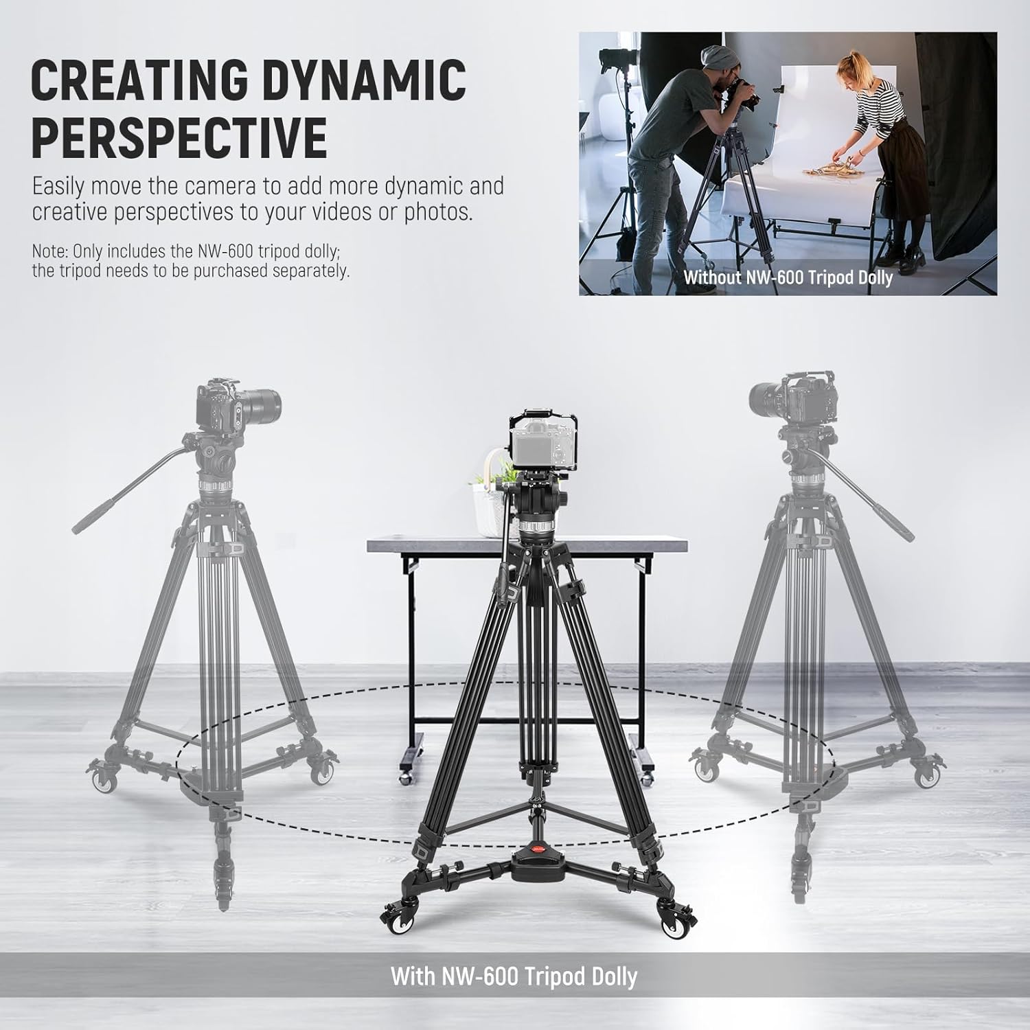 Tripod Dollies and Studio Wheels: Smooth Moves Without a Full Dolly Track